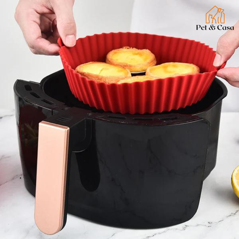 Forma de Silicone Para Airfryer - Pet & Casa